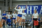 VB vs USCGA  Wheaton College Women's Volleyball vs U.S. Coast Guard Academy. - Photo by Keith Nordstrom : Wheaton, Volleyball